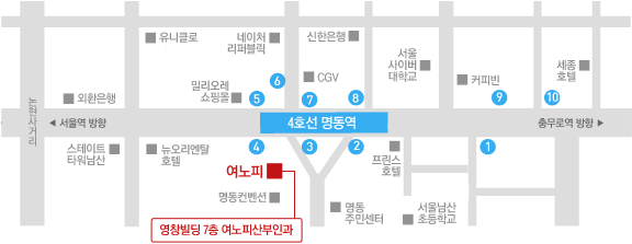 여노피 찾아오시는 길 맵